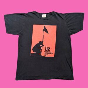 U2 Under a Blood Red Sky T-Shirt Size L
